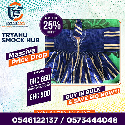 Quality Smocks Online | Shop Original Ghanaian Batakari Tryahu